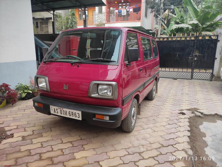 Restoring my 25 year old Maruti Omni to its former glory 