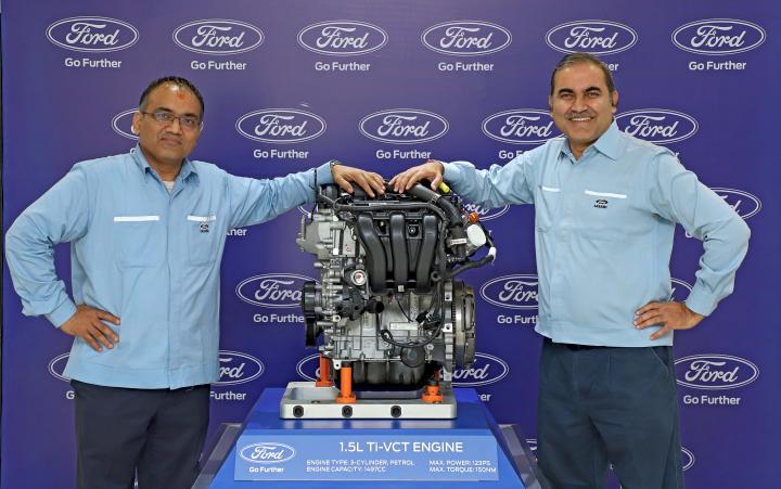 Ford unveils new made-in-India 1.5L Ti-VCT petrol engine 