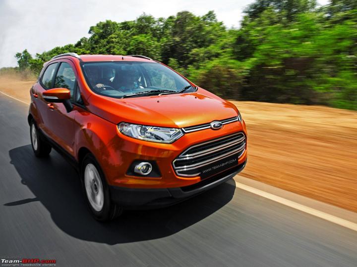 Ford EcoSport prices go up while Titanium variants lose kit 