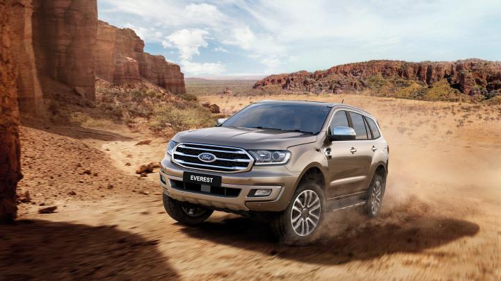 Ford Everest (Endeavour) facelift unveiled 