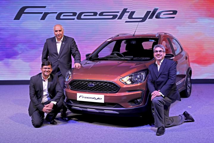 Ford Freestyle - Figo-based compact utility vehicle unveiled 