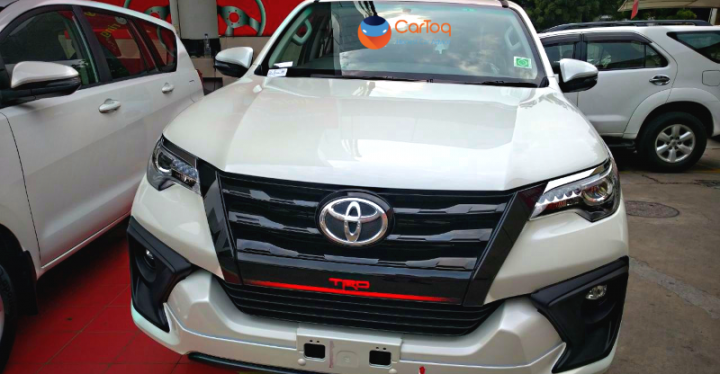 Toyota Fortuner TRD Sportivo spotted in India 