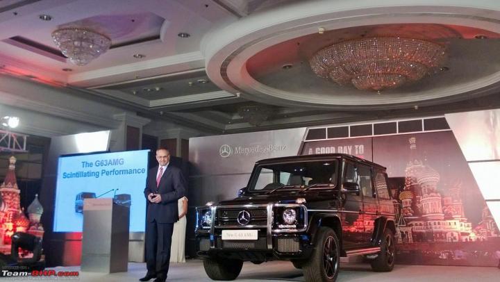 Mercedes launches the G63 AMG @ Rs. 1.46 Crore 