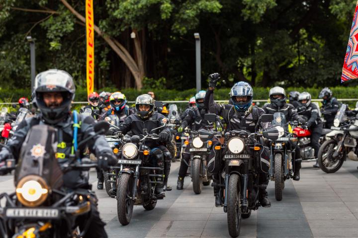 20th Royal Enfield Himalayan Odyssey flagged off from Chandigarh 