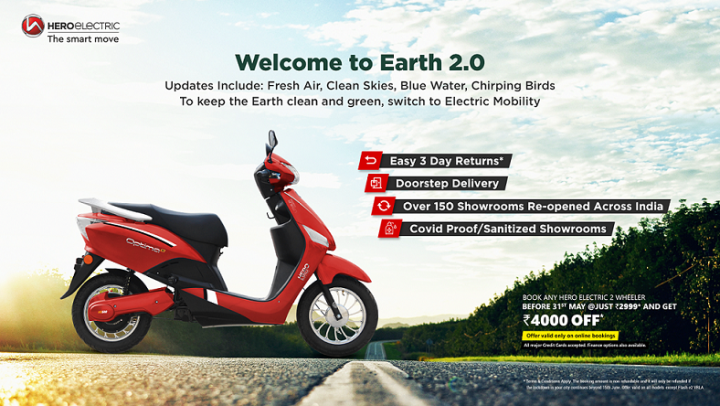 Hero Electric announces 3-day return offer on its e-scooters 