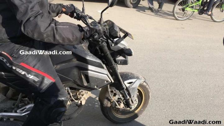 Honda Grom (MSX125) spotted testing in India 