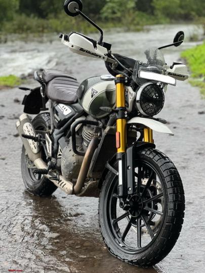 Monsoon ride on my Triumph Scrambler 400X: Tyre suggestions 
