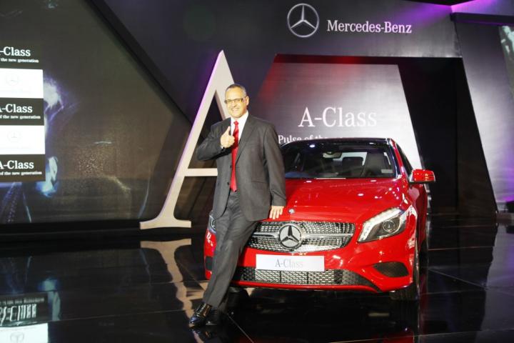 Mercedes-Benz launches A Class hatchback in Petrol and Diesel 