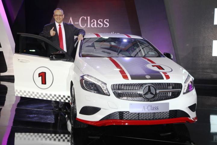 Mercedes-Benz launches A Class hatchback in Petrol and Diesel 