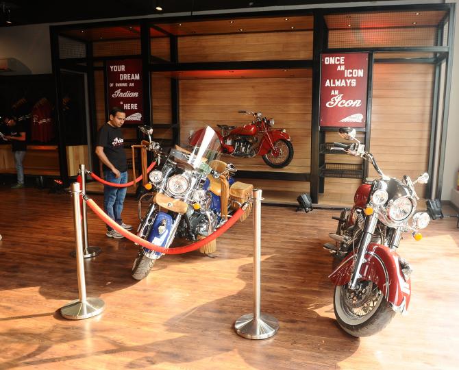 Indian Motorcycle inaugurates Gurgaon showroom - 1st in India 