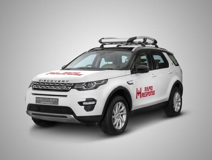 Land Rover Discovery Sport loaned for disaster relief work 