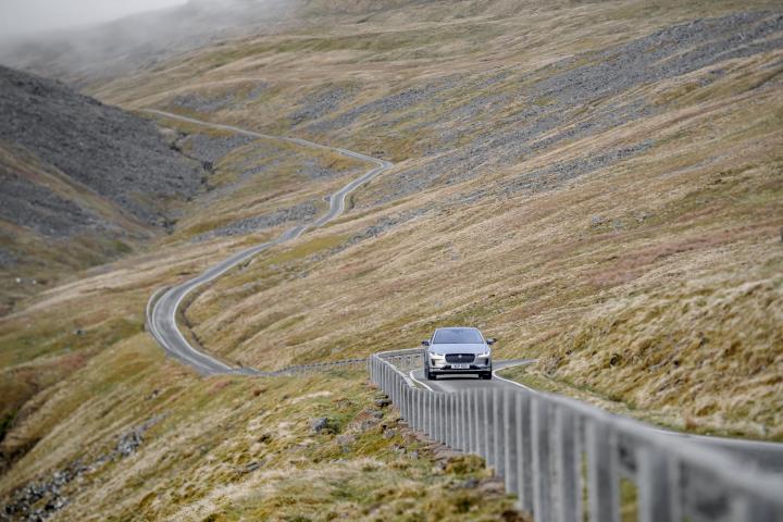 Jaguar I-Pace completes 'Everesting' challenge on one charge 