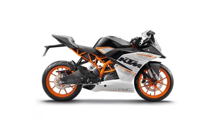 KTM RC 200 and RC 390 being readied for launch 