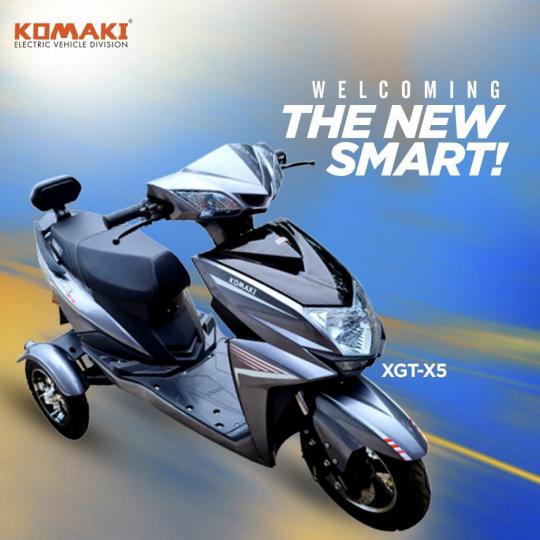 Komaki makes XGT X5 EV scooter for elderly, specially-abled 