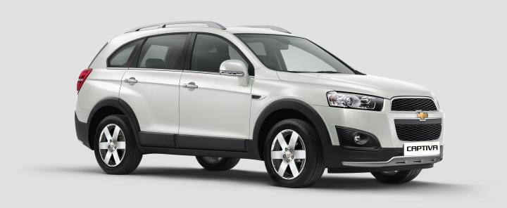 Updated Chevrolet Captiva launched at Rs. 25.13 lakh 