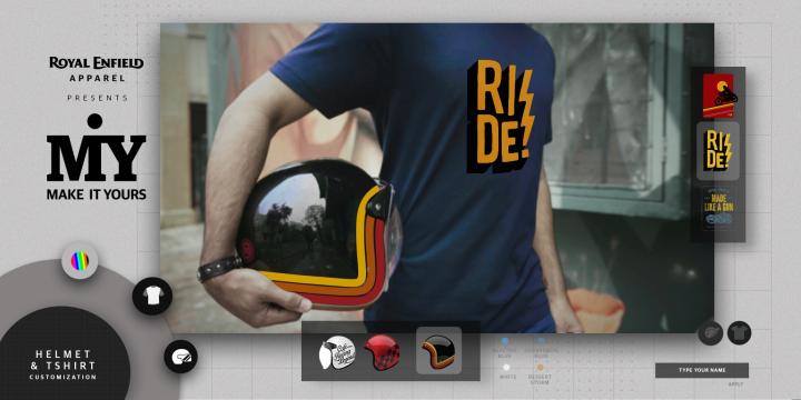 Royal Enfield launches customization tool for apparels 