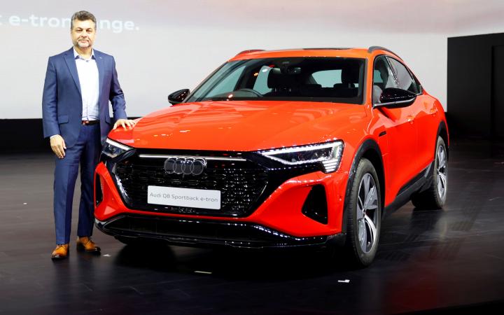 Audi Q8 e-tron electric SUV launched at Rs 1.14 crore 