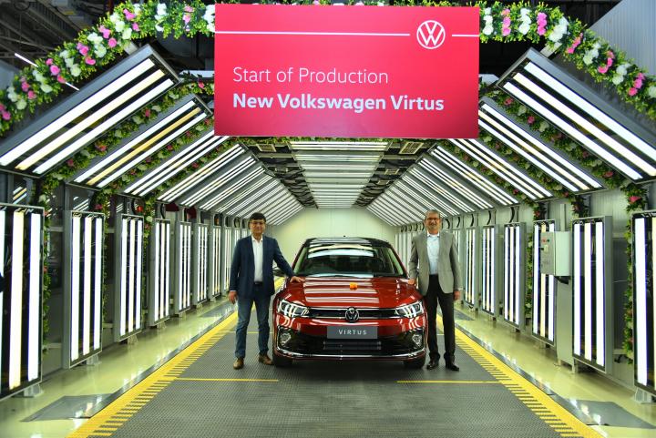 Volkswagen Virtus production commences in India 