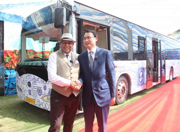 BK Modi's 'Smart Dreams' to build electric buses with BYD 