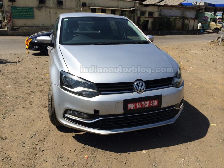 VW Polo facelift spotted in India 
