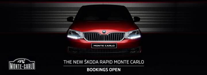 Skoda Rapid Monte Carlo Edition bookings open 