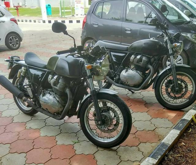 Royal Enfield 750 spotted in two variants 