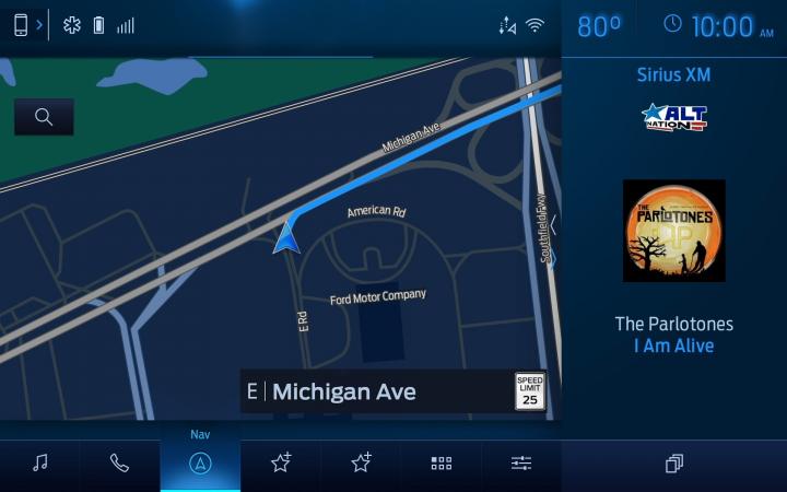 Ford SYNC 4 in-car entertainment previewed 