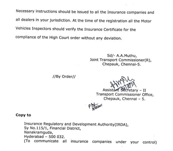 Bumper-to-bumper insurance must for vehicles sold after Sep 1 