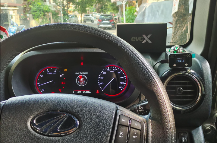 Installed EVO X Ultimate9 Throttle Enhancer on my Thar: First thoughts 