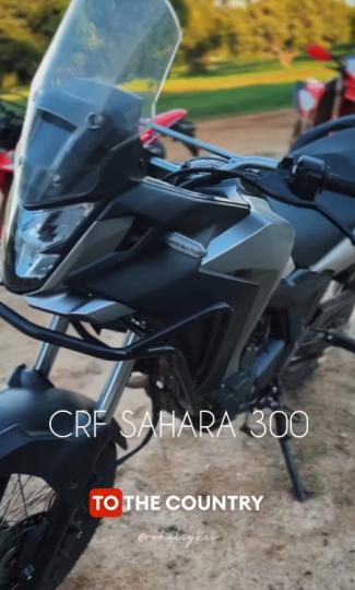 Honda showcases CRF300 and Sahara 300 ADVs in India 