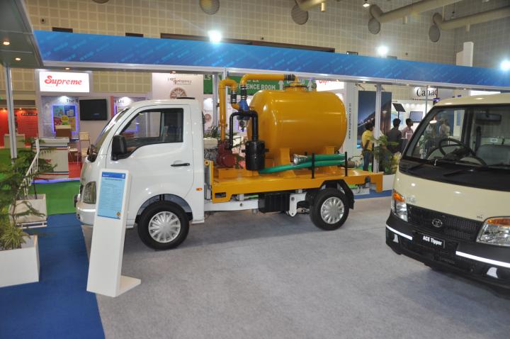 Tata Motors showcases 3 new trucks for municipal use 