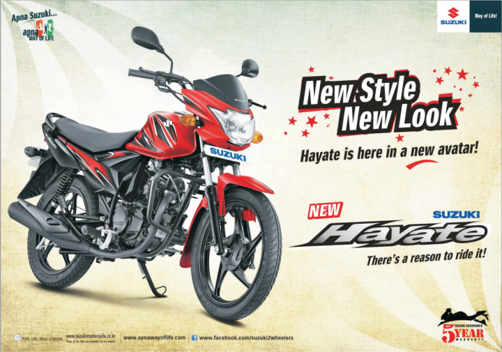 Suzuki launches updated Hayate 