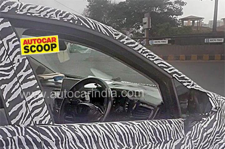 Tata X451 hatchback interior spied 