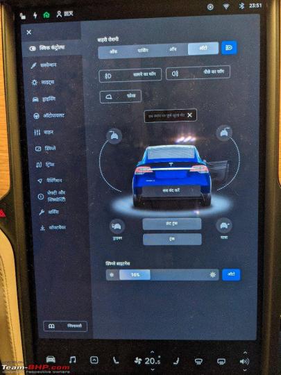 Tesla touchscreen UI now available in Hindi 