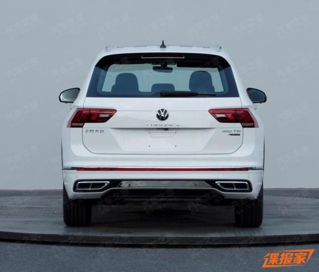 Volkswagen Tiguan Allspace facelift leaked 