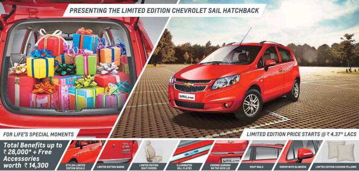 Chevrolet launches Sail, U-VA Limited Edition 