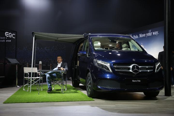 Mercedes V-Class Marco Polo camper launched at Rs. 1.38 crore 