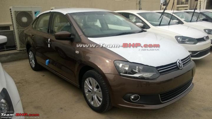 Scoop: Volkswagen Vento diesel DSG spotted at dealership 