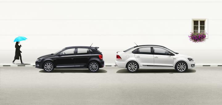 VW launches Black & White edition of Polo, Ameo & Vento 