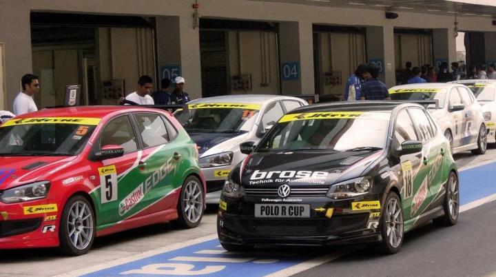 Volkswagen Polo R available to race at the Buddh Circuit 