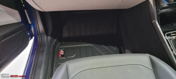 Got aftermarket floor mats for my VW Virtus online for Rs 4,000 