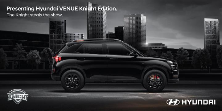 Hyundai Venue Knight Edition launched at Rs 10 lakh 