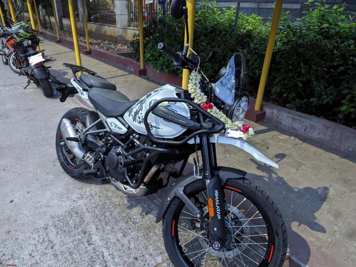 Took delivery of Himalayan 450 after a 4+ month wait: First impressions 