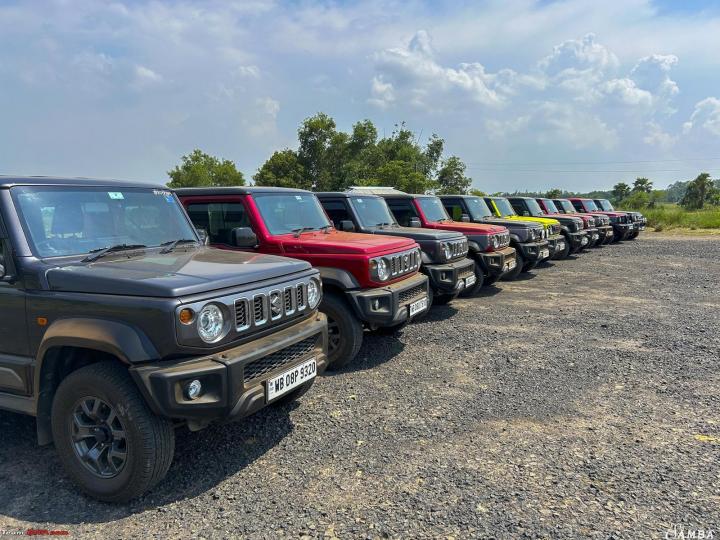 Maruti Suzuki Jimny owners meet up: 300+ km drive with 11 Jimnys 