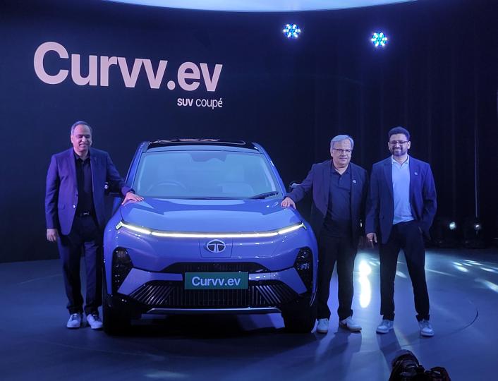 Tata Curvv.ev SUV Coupe launched at Rs 17.49 lakh 