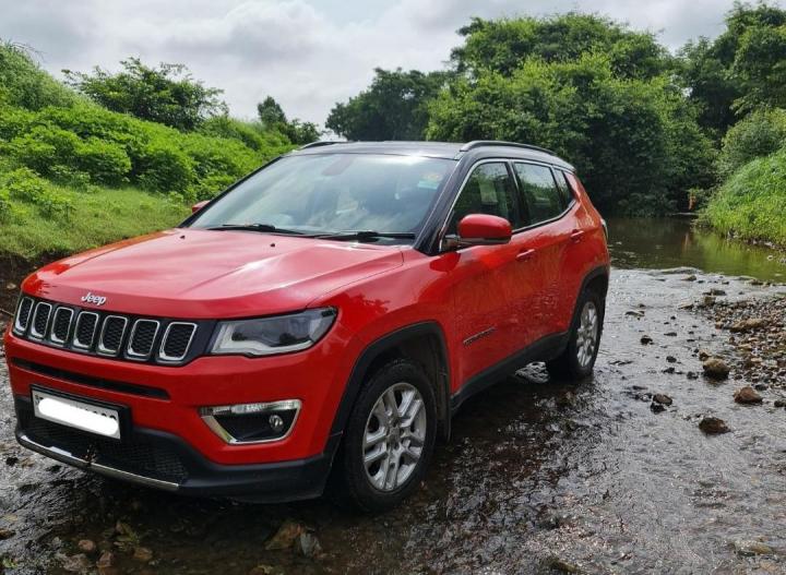 Took my pre-owned Compass to a Jeep owner's meet near Vikarabad 