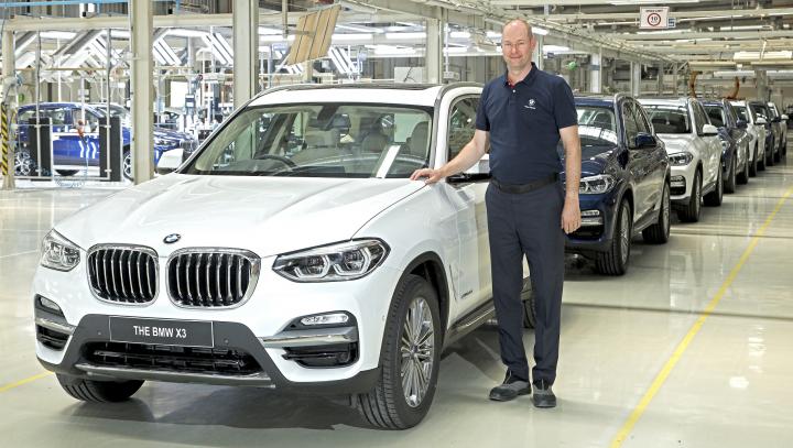 CKD production of 3rd-gen BMW X3 begins 