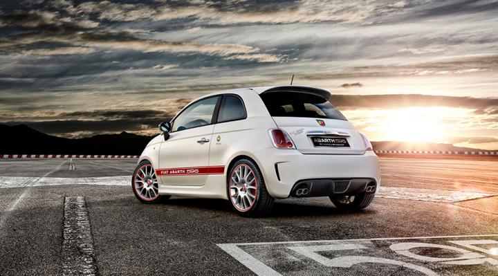 Abarth 595 Competizione on Fiat's website 