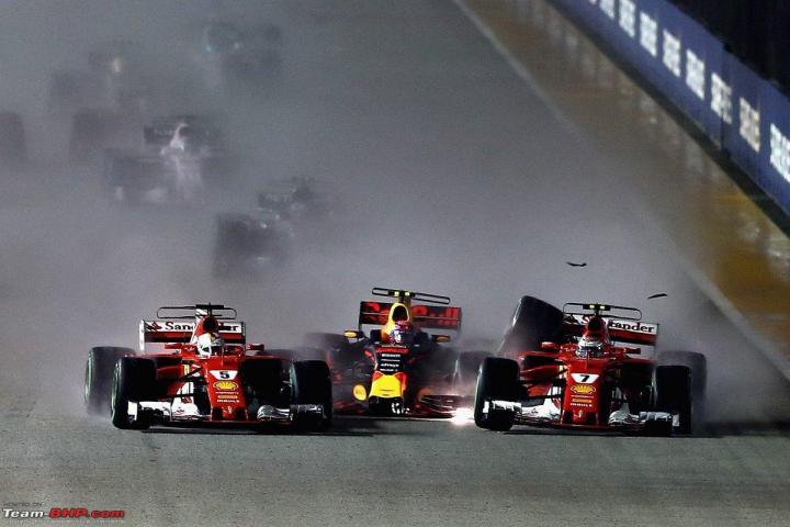 Formula 1: Lewis Hamilton wins the 2017 Singapore GP 