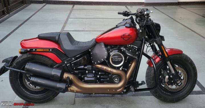 How I bought a used Harley-Davidson Fat Bob: Good & bad observations |  Team-BHP